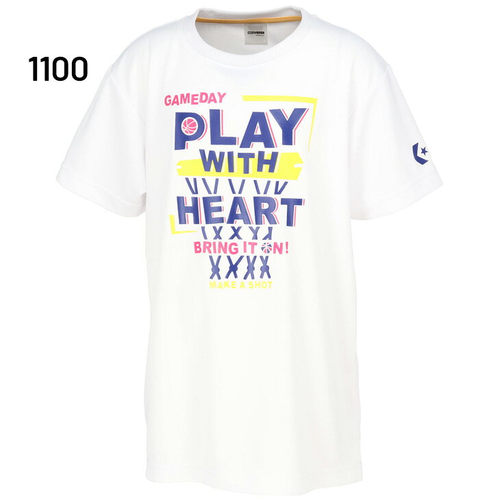 コンバース ジュニア 半袖 Tシャツ CONVERSE プリントT キッズウェア 130-160cm 子...