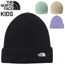 ザ・ノース・フェイス キッズ ニット帽子 ニットキャップ 子ども用 THE NORTH FACE スモールロゴ ビーニー 日本製 防寒グッズ 冬小物 寒さ対策 ...