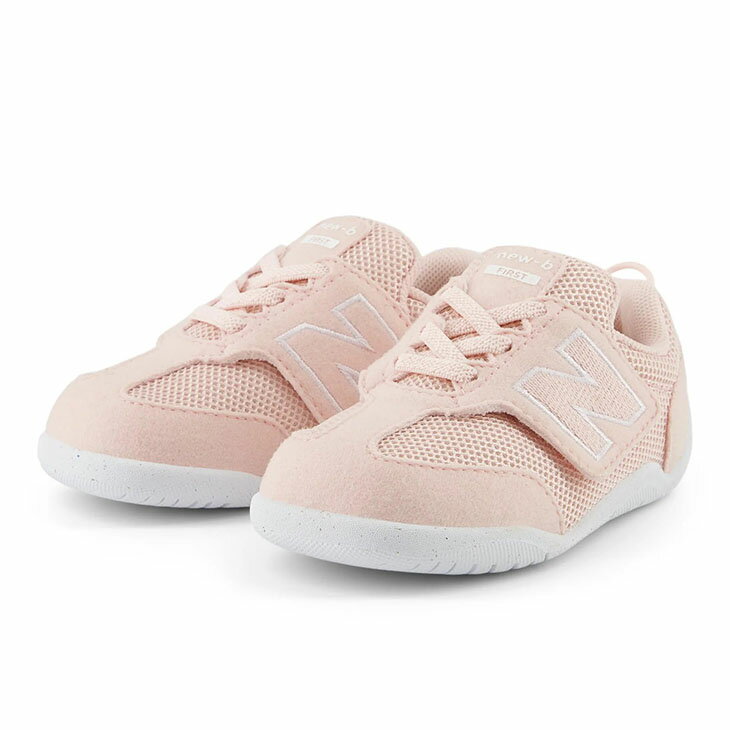送料無料 ニューバランス ベビーシューズ スニーカー Newbalance NEW-B FIRST 12-14cm ベビー靴 ファーストシューズ 子供靴 赤ちゃん スポーティ カジュアルシューズ 履かせやすい 屈曲性 運動靴 子ども 男の子 女の子 こども ブランド くつ/NW1ST-PKのサムネイル