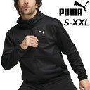 送料無料 プーマ パーカー メンズ PUMA TRAIN ALL DAY パワーフリースフルジップ 裏起毛 フルジップ フーディ パーカ 保温 トレーニング スポーツウェア フィットネス メンズウェア スウェジャー 男性用 長袖 アウター 上着 ブランド アパレル/522992-(4)