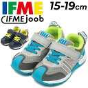 送料無料 イフミー キッズシューズ 男の子 3E相当 15-19cm 子供靴 IFME joob ジョーブ 細ベルトスニーカー カジュアルシューズ 子ども 男児...