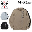 送料無料 SY32 スウィートイヤーズ 長袖 モックネックシャツ ゴルフウェア メンズ SY32 BY SWEET YEARS GOLF ゴルフシャツ トップス...