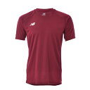 ニューバランス メンズ サッカー ゲームシャツ 半袖 NewBalance サッカーウェア フットボール フットサル トップス ワンポイント シンプル 男性 男...