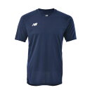 ニューバランス メンズ サッカー ゲームシャツ 半袖 NewBalance サッカーウェア フットボール フットサル トップス ワンポイント 男性 男子 トレー...