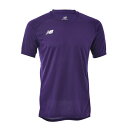 ニューバランス メンズ サッカー ゲームシャツ 半袖 NewBalance サッカーウェア フットボール フットサル トップス ワンポイント 男性 男子 トレー...