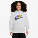 送料無料 ナイキ キッズ ジュニア パーカー スウェット 130-160cm 子供服 NIKE YTH NSW クラブ フリース ハイブリッド L/S フーディ...