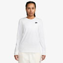 ナイキ 長袖 Tシャツ レディース NIKE AS W NSW CLUB LS TEE コットンT スポーツウェア トップス 女性用 ロンT 長袖シャツ ワンポ...
