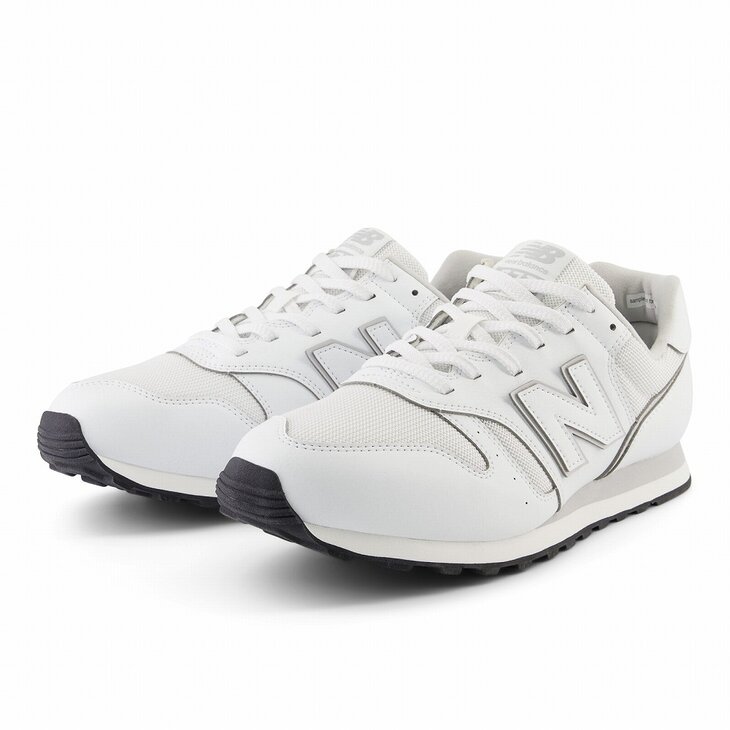 楽天WORLD　WIDE　MARKET送料無料 ニューバランス スニーカー メンズ レディース 2E幅 newbalance 373 ユニセックス ローカット スポーティ カジュアルシューズ 運動靴 大きいサイズ ブランド 男女兼用 メンズスニーカー レディーススニーカー 白 ホワイト くつ/ML373-PJ2