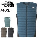 送料無料 ザ・ノース・フェイス 中綿ベスト メンズ ランニングウェア THE NORTH FACE 高機能保温 防風 タイトシルエット ジョギング トレーニング...