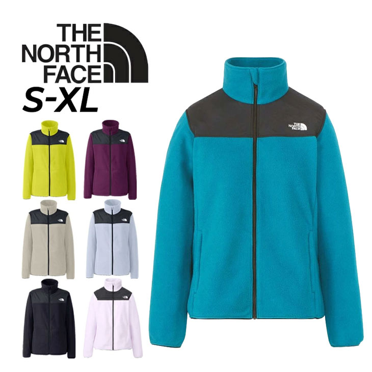 送料無料 ザ・ノース・フェイス フリースジャケット レディース THE NORTH FACE アウトドアウェア 中間 保温着 防寒 アウター レディースウェア 登山 キャンプ デイリー カジュアル 上着 ブラック 黒 秋 冬 ブランド アパレル 服/NLW72304