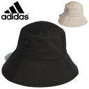 アディダス 帽子 レディース adidas バケットハット スポーティ カジュアル 紫外線対策 日差し対策 アクセサリー ブランド バゲハ ハット帽 ぼうし 大...