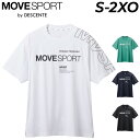 デサント 半袖 Tシャツ メンズ DESCENTE MOVESPORT SUNSCREEN TAIKYU 天竺 半袖シャツ ラグラン袖 UVカット(UPF50+...