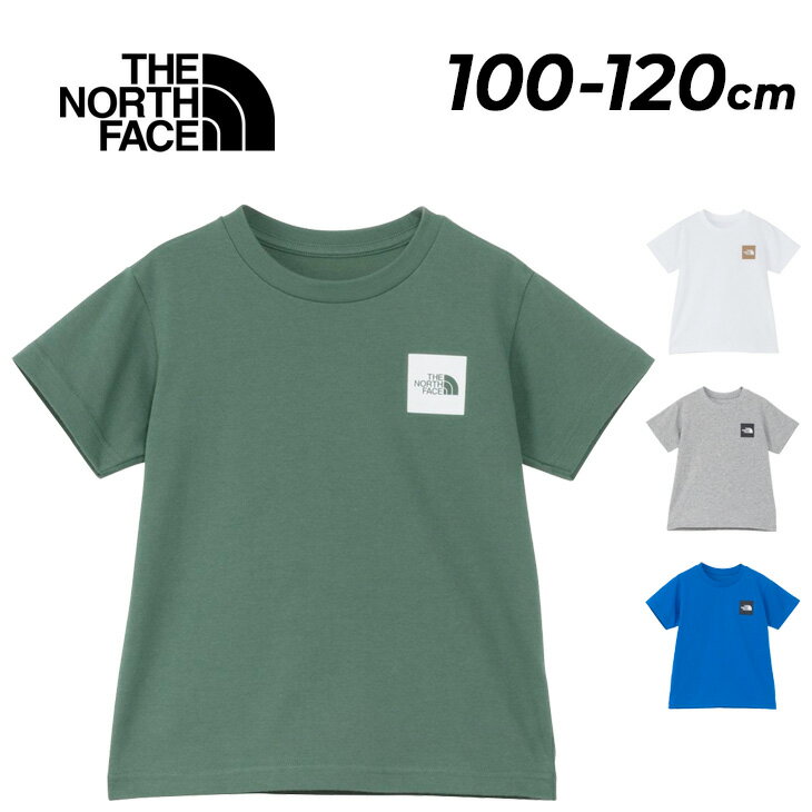 楽天WORLD　WIDE　MARKET送料無料 ザ・ノース・フェイス ベビーウェア 半袖 Tシャツ THE NORTH FACE トドラー スモールスクエアロゴティー 100-120cm ベビー服 子供服 プリントT アウトドアウェア タウン カジュアル コットンT 赤ちゃん キッズ ワンポイント シンプル ブランド アパレル/NTT32532