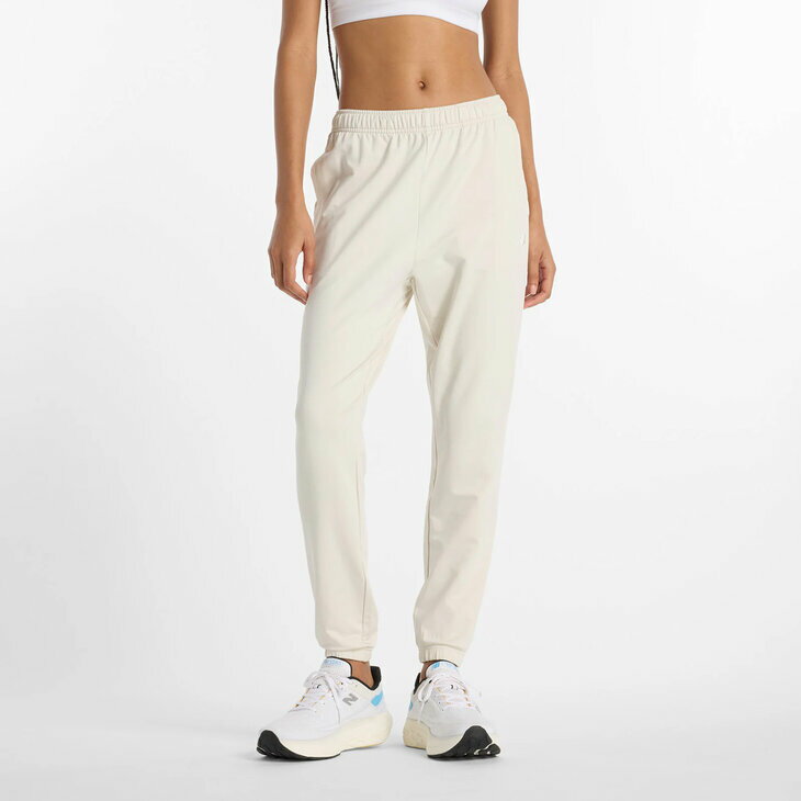 送料無料 ニューバランストレーニングパンツ レディース Newbalance フレンチテリー ジョガー ロングパンツ 薄手 ジャージ 吸汗速乾 ドライ 女性用 ...