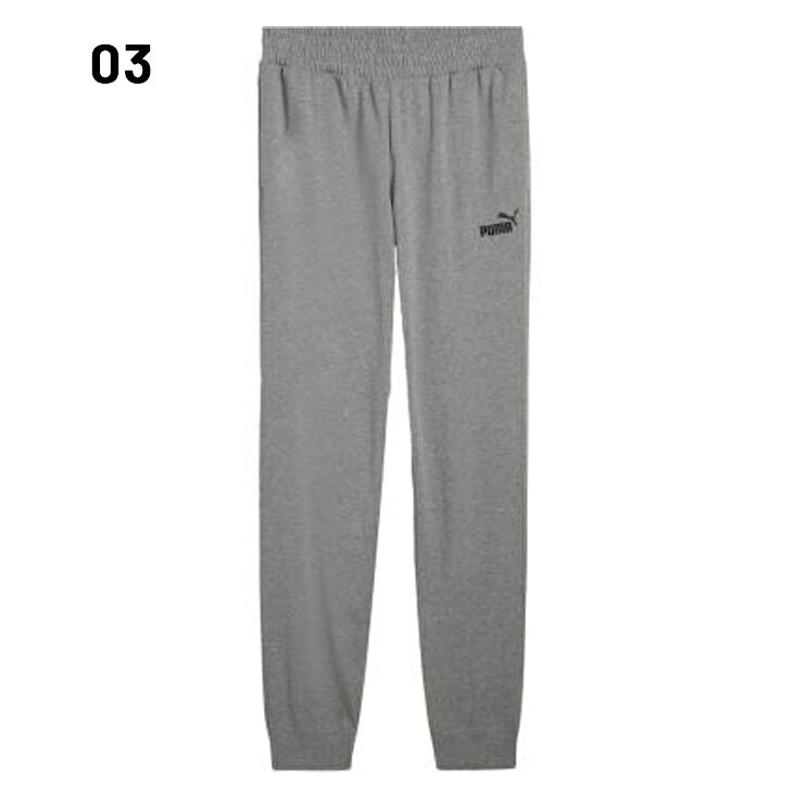 送料無料 プーマ トレーニングパンツ メンズ PUMA ESS NO. 1ロゴ ジャージーパンツ...