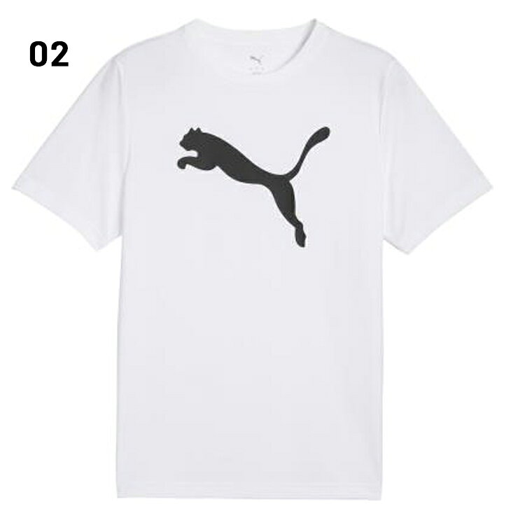 プーマ 半袖 Tシャツ PUMA ESS ポリTシャツ キャットロゴ トレーニング スポーツウ...