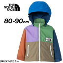 送料無料 ザ・ノース・フェイス ベビーウェア ウィンドブレーカー 80cm 90cm THE NORTH FACE グランドコンパクトジャケット ベビー服 アウ...