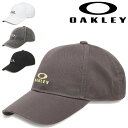 オークリー 帽子 スポーツキャップ メンズ レディース OAKLEY Essential Lock Up Logo Cap 25.0 ユニセックス ベースボール...