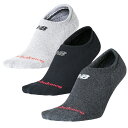 ニューバランス 靴下 3足組 スニーカーソックス メンズ レディース newbalance スニーカーレングス3Pソックス 23-29cm ユニセックス NBロ...