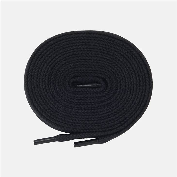 ニューバランス シューレース 平紐タイプ 115cm Newbalance ベーシック 替え紐 スペア靴紐 スポーツ ブランド アクセサリー くつひも メンズ レディース ユニセックス　黒紐 ブラック ランニングシューズ スニーカー 日本製 靴ケア用品/LAM35776-BK