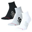 ニューバランス 靴下 3足組 メンズ レディース newbalance ミッドレングス3Pソックス 23-29cm ユニセックス ビッグロゴ 3色組 くつ下 く...
