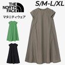 送料無料 ザ・ノース・フェイス マタニティウェア 半袖ワンピース THE NORTH FACE レディースウェア 産前産後兼用 授乳口つき Aライン ロング丈 ...