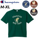 送料無料 チャンピオン 半袖 Tシャツ メンズ Champion プリントTシャツ カジュアルウエア 男性 トップス アメカジ 半袖シャツ コットンTシャツ メンズウェア メンズカジュアル メンズTシャツ 服 ブランド アパレル/C3-B329