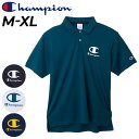 送料無料 チャンピオン 半袖 ポロシャツ メンズ ゴルフウェア Champion GOLF ゴルフポロ ゴルフシャツ トップス 吸汗速乾 UV機能 男性 紳士用...