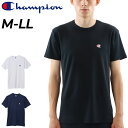 チャンピオン 半袖シャツ メンズ インナーシャツ Champion クルーネックT 男性用 アンダーウェア メッシュ素材 通気性 吸汗速乾 UVカット 肌着 普...
