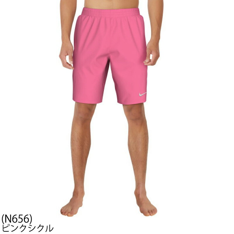 送料無料 ナイキ メンズ スイムパンツ USサイズ 水着 インナーショーツ付き NIKE SWIM ヒーロースタイル9 ボレーショーツ 無地 サーフパンツ 男性用 ビーチトランクス 海パン 水泳 海水浴 マリンスポーツ メンズ水着 ブランド nike アパレル/NESSF558【返品不可】