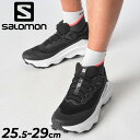 送料無料 サロモン メンズ トレイルランニングシューズ 靴 SALOMON ULTRA GLIDE 3 トレイルシューズ クッション性 ローカット バンジーレー...