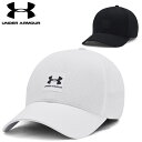 アンダーアーマー 帽子 スポーツキャップ メンズ UNDER ARMOUR UAアイソチル アーマーベント ストレートキャップ トレーニングキャップ アクセサリ...