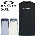 送料無料 オークリー ノースリーブシャツ メンズ OAKLEY O-TECH COLD PERF NS CREW 3.0 接触冷感 涼感 吸汗速乾 スリーブレス...