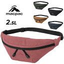 送料無料 マックパック ウエストバッグ 2.5L macpac バンバッグS ユニセックス 小型 鞄 ウエストポーチ ヒップバッグ 斜め掛け ボディバッグ か...