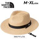 送料無料 ザ・ノース・フェイス 帽子 メンズ 麦わら帽子 THE NORTH FACE ラフィアブレイドハット 中折れ帽 男性用 天然素材 ストローハット アウ...