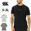送料無料 カンタベリー 半袖 Tシャツ メンズ canterbury アールプラス ドライワークアウトティー R+ RUGBY+ ラグビー トレーニングシャツ ...