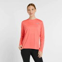 送料無料 ニューバランス 長袖 Tシャツ レディース Newbalance Sport Essentials ランニングウェア マラソン ジョギング 陸上 トレ...