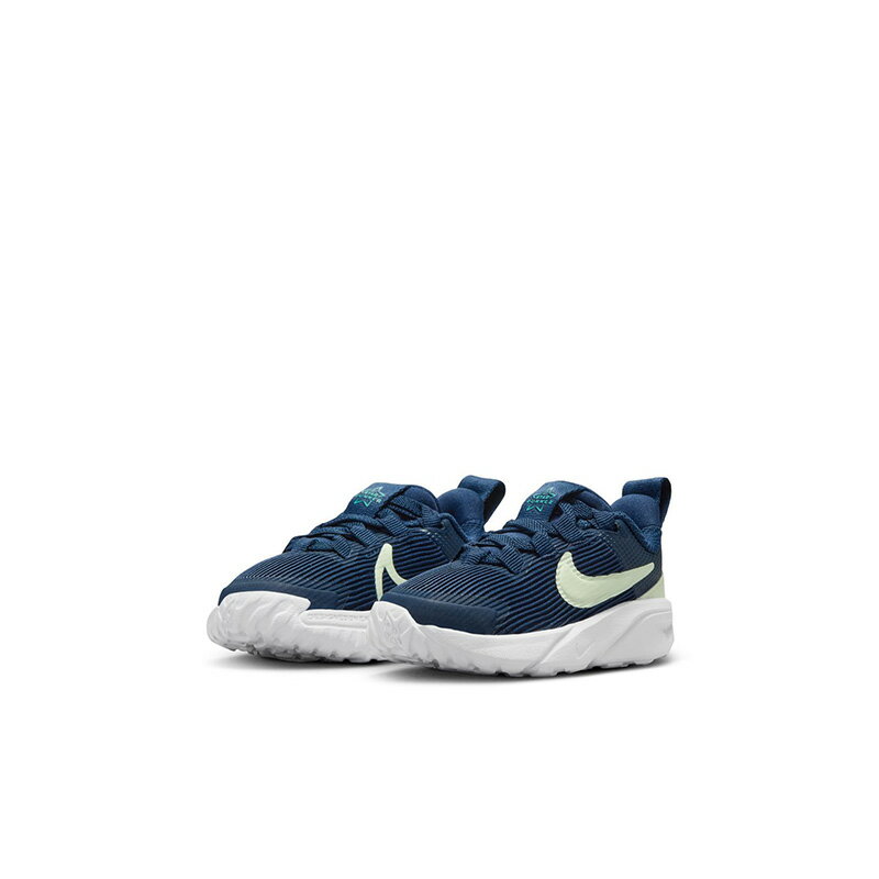 楽天WORLD　WIDE　MARKET送料無料 ナイキ ベビーシューズ スニーカー 13-16cm キッズ 子供靴 NIKE スターランナー 4 NN TD ベビー靴 ベビースニーカー キッズスニーカー スポーティ 幼児 園児 子ども こども 運動靴 ブランド nike STAR RUNNER 4 NN TD くつ/DX7616-409