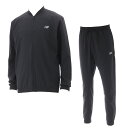 送料無料 ニューバランス トレーニングウェア メンズ 上下 Newbalance ストレッチウーブン 長袖ボンバージャケット ジョガーパンツ セットアップ スポ...