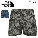 送料無料 ザ・ノース・フェイス メンズ ランニングパンツ THE NORTH FACE ノベルティ スワローテイルベント ハーフパンツ 総柄 ショートパンツ は...