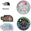 ザ・ノース・フェイス ワッペン 2枚組 THE NORTH FACE TNFリフレクティブパッチ 2Pセット アイロン接着型 蓄光 さまざまな素材に対応 刺繍ワ...