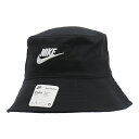 ナイキ キッズ ジュニア ハット 帽子 NIKE FUTURA AP BUCKET HA バゲットハット 子ども用ハット UVケア UPF40+ ロゴ刺繍 子ども帽子 ワンポイント バゲハ 男の子 女の子 キッズキャップ 黒 ブラック ブランド nike キッズウェア アクセサリー ぼうし/8A3085-023