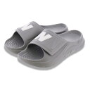 送料無料 ニューバランス サンダル D幅 メンズシューズ Newbalance アジャスタブル スライドサンダル スポーツサンダル Nロゴ 男性用 メンズサンダ...