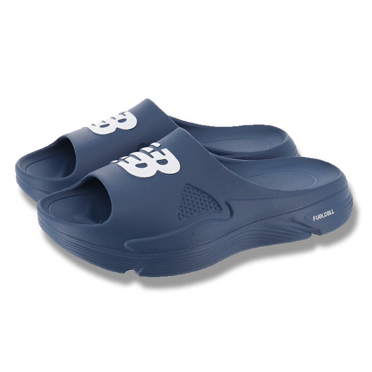 送料無料 ニューバランス サンダル D幅 メンズシューズ Newbalance フューエルセル スライドサンダル スポーツサンダル 男性用 青 ブルー ブランド...