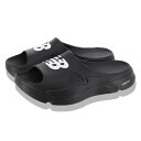 送料無料 ニューバランス サンダル D幅 メンズシューズ Newbalance フューエルセル スライドサンダル スポーツサンダル 男性用 黒 ブラック ブラン...