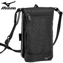 ミズノ スマホポーチ mizuno ライブバッグ 野球 ブランド スポーツバッグ アクセサリー 肩掛け 多機能 多用途 ユニセックス 男女兼用 スポーツ観戦 旅...