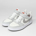 送料無料 ナイキ キッズ スニーカー ジュニア NIKE コート ボロー LOW リクラフト PS 16.5-22cm 子供靴 ジュニアスニーカー キッズスニー...
