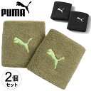プーマ リストバンド 2個組 PUMA TR ESS コア リストバンド|2個セット 手首 汗止め スポーツ ブランド アクセサリー ユニセックス|トレーニング...