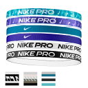 ナイキ NIKE フレックス クラシック ヘッドバンド プリンテッド6本パック|スポーツ ブランド アクセサリー 6本入り シリコン ヘアバンド 髪留め ユニセ...