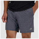 ニューバランス ショートパンツ メンズ Newbalance Sport Essentials ヘザーテック 7インチ ニットショーツ(インナー無し)|トレーニ...